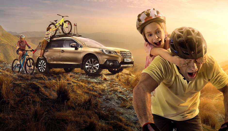 Реклама Subaru Outback
